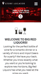 Mobile Screenshot of bigredliquors.com